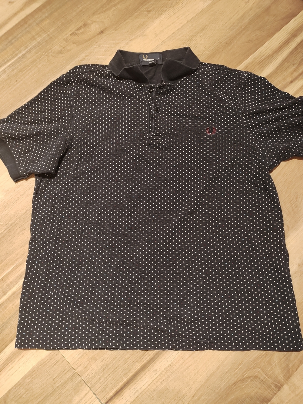 Fred Perry Men's Black Polo Shirt